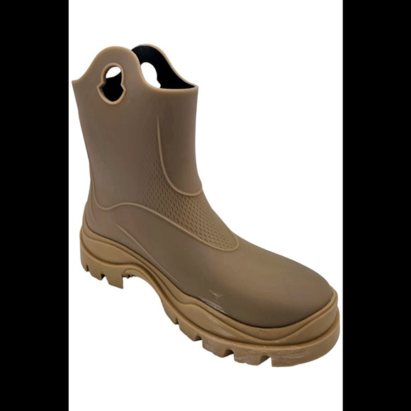 Moncler Women's Misty Rain Boots Tan - Medium - Picture 1 of 3